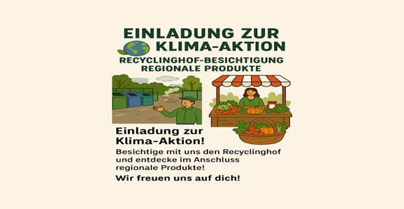 Recyclinghof erleben & regional genießen!